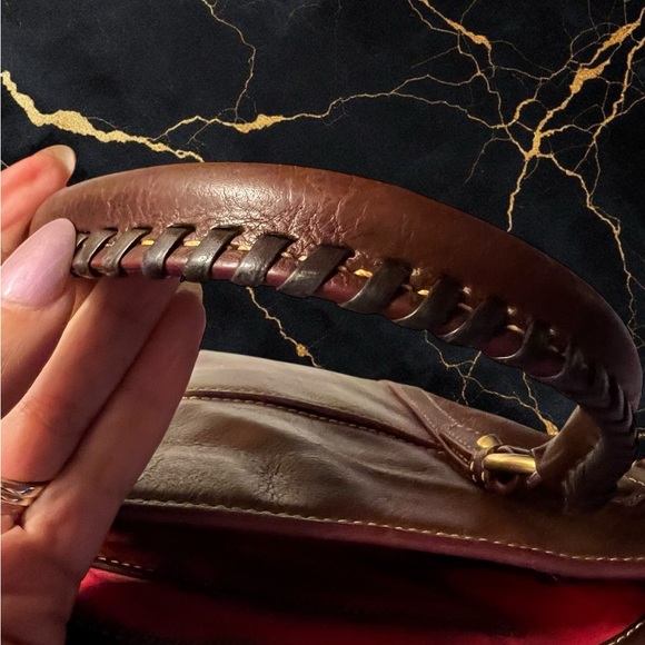 Dooney & Bourke Rich Brown Satchel - Picture 4 of 11